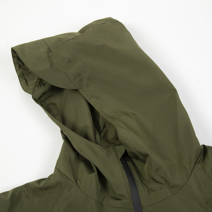Giacca impermeabile funzionale in cotone intercambiabile per uomo